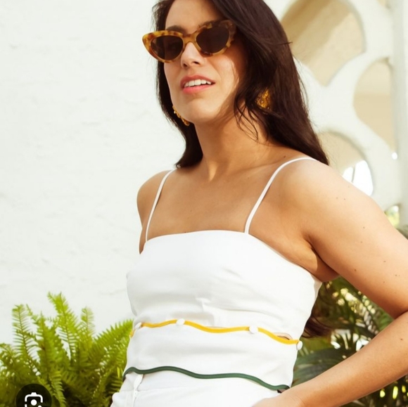 Antonio Melani x The Nat Note Zoe Scalloped Sateen Set. - Picture 2 of 14